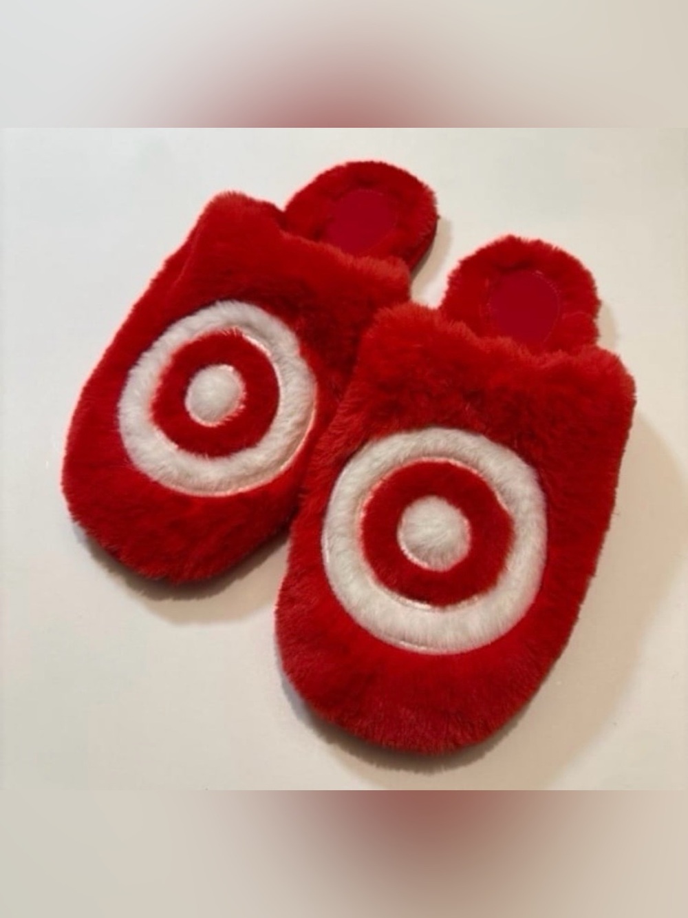 Target Red Slip-On Slippers Footwear